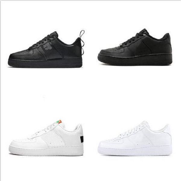 

new 1 utility classic black white red men skateboard running shoes one sports skateboard high low cut wheat trainers sneakers size 36-45