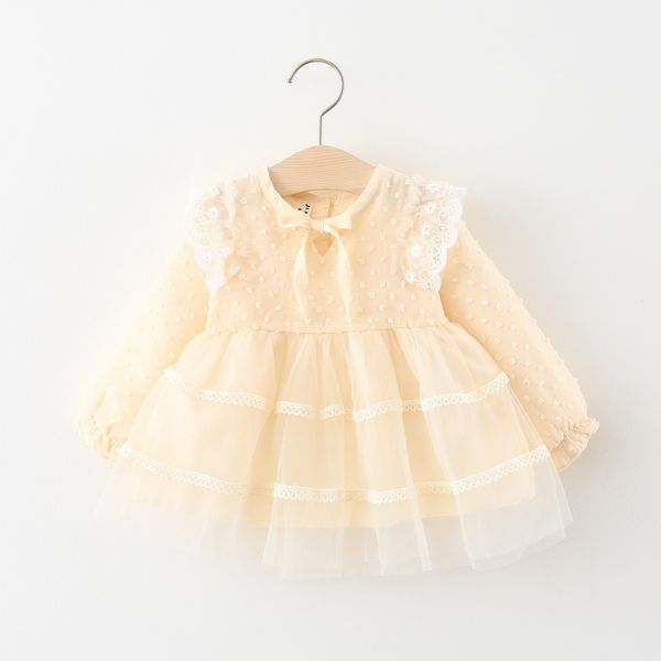 

kids designer clothes girls new style mesh dress, Red;yellow