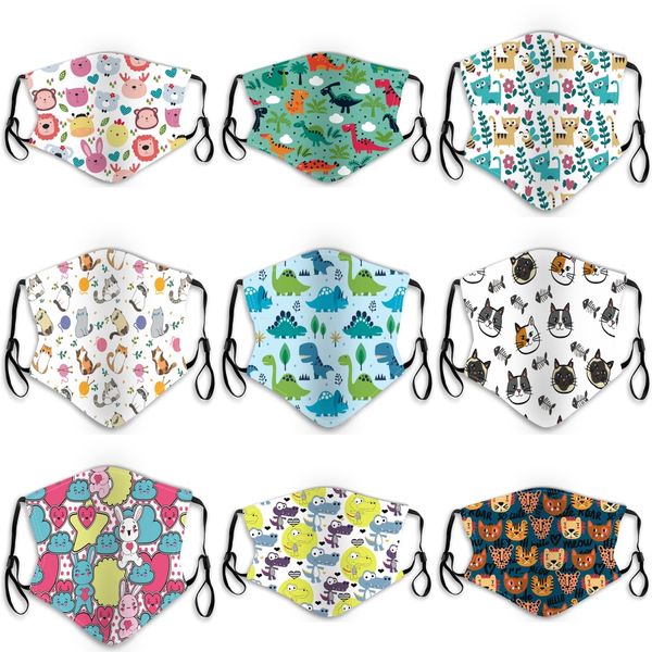 

new baby kids folding mask with breathing valve face masks protective dustproof protective mask children self-priming filter masks#578