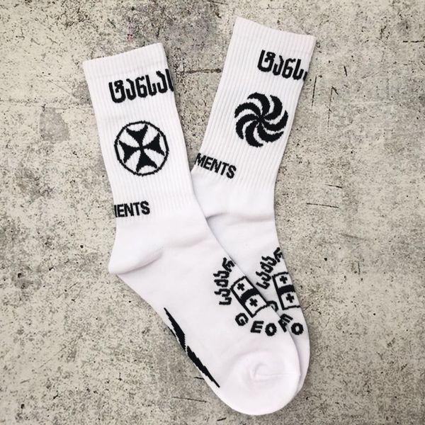 

women couples vetements harajuku socks men and cotton fashion movement stockings skateboard dance hip-hop street socks dqqfx