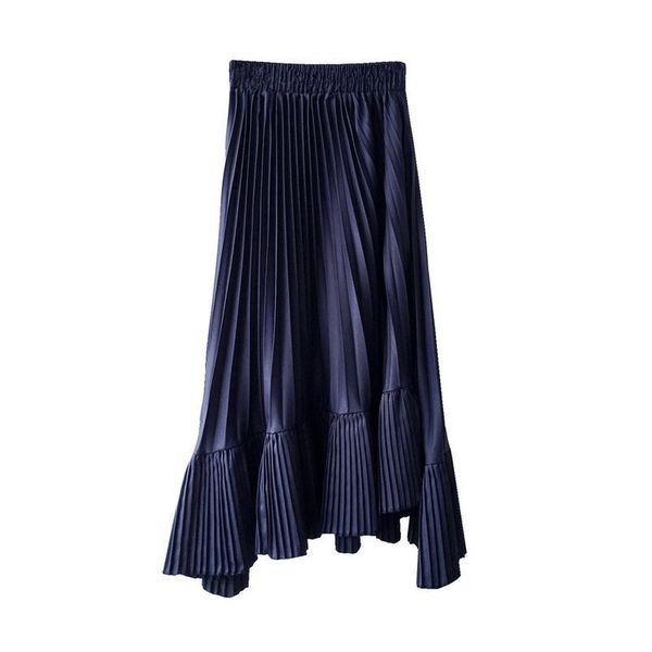

2020 new women skirt irregular women skirts spriong and autumn skirt women clothing 980 drop shipping, Black