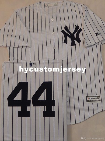 

custom new york #44 reggie jackson sewn cool base baseball jersey wht p/s new mens stitched jerseys big and tall size xs-6xl for sale, Gray