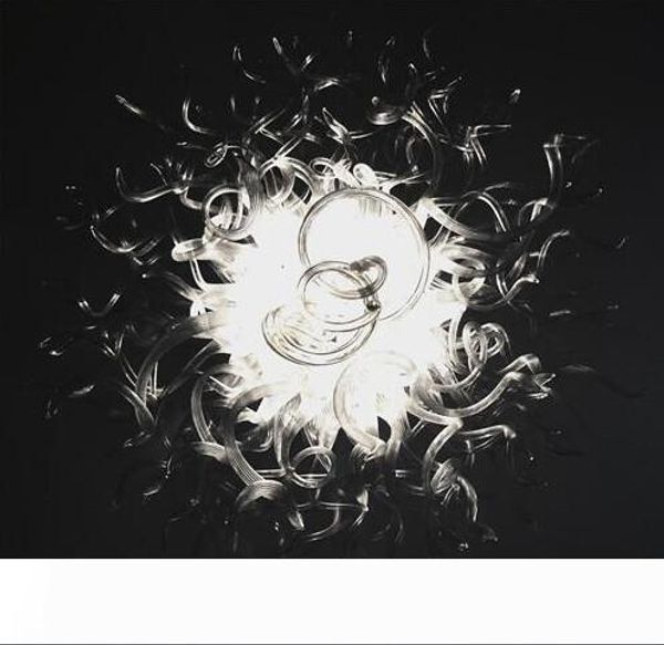 

white murano modern art decor flower glass chandelier pendant lamps