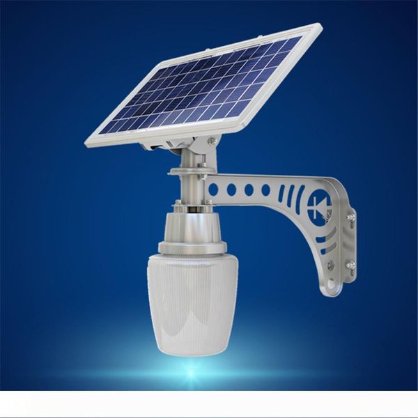 

700lm 10w solar panel solar power led street light outdoor waterproof garden path park spot light wall emergency lamp
