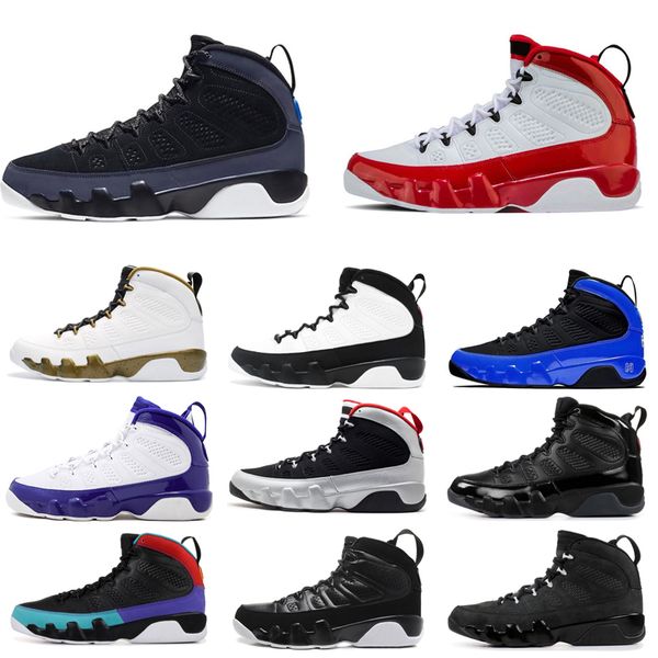 

jumpman 9 9s men basketball shoes gym red racer blue dream it do it black white anthracite unc mens trainers sports sneakers