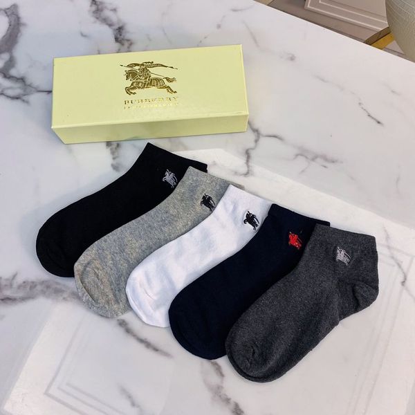 

new fashion street skateboard men letter show socks style casual simple cotton harajuku boat socks 452, Black