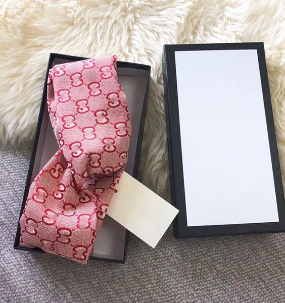 

classic letter print headbands for women fashion g letters pink hair band for party delicate girls sweet hair jewelry designer head scarf, Silver