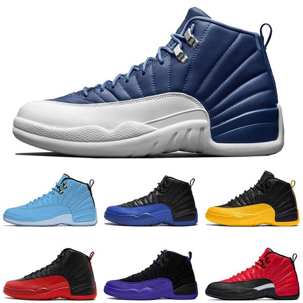 

reverse taxi 2020 jumpman stone blue 12 mens basketball shoes university gold 12s dark concord mens trainers designer sneakers size 13