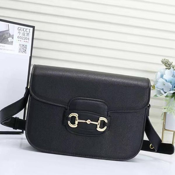 

for women leather horsebit bag fashion classic crossbody bags drop ship horsebit shoulder bag lady messenger bags sale