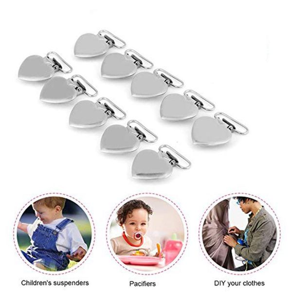 

oliveer pacifiers# iron holder clamp nipple braces infant suspender nursing heart shape feeding accessory pacifier clip soother baby care