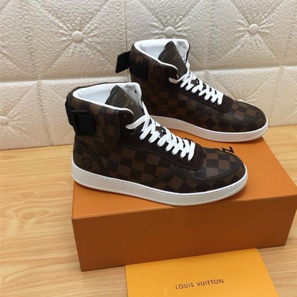 

108 high-quality men's designer casual sports shoes trendy brand outdoor casual shoes, fast delivery in the original box, Black
