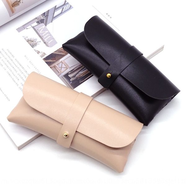 

new leather case casestorage leather sun box sun glasses storage bag fashion soft bag fashion glasses box, Blue