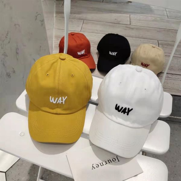 

female summer fashion simple letter embroidery baseball korean ins cap male outdoor baseball cap embroidered hat couple sun hat, Blue;gray