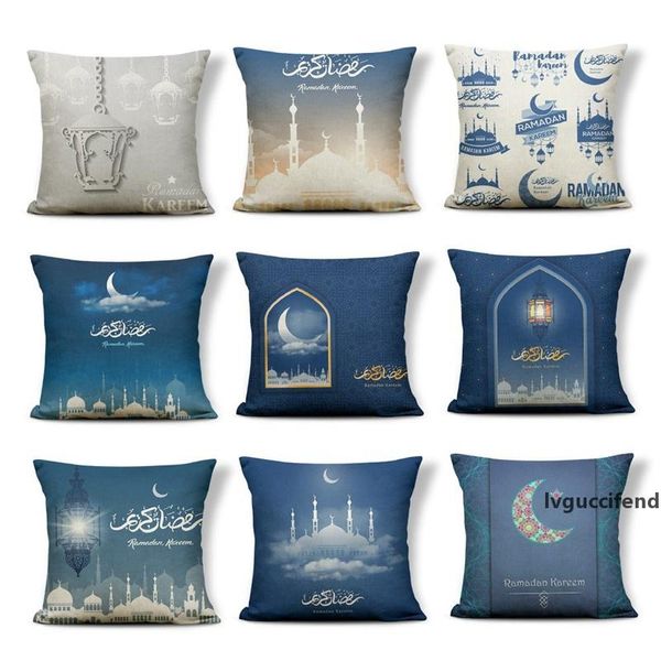 

islam muslim lesser bairam eid al-fitr religious beliefs symbols pillow case eid mubarak ramadan kareem decoration cushion cover