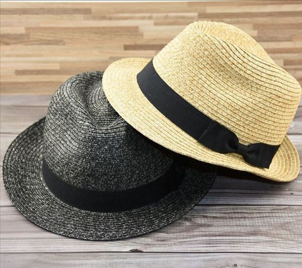 

plus size panama hat small size straw sun hats women and man fedora hat cap from 54cm to 62cm 4 sizes s m  xl t200720, Blue;gray