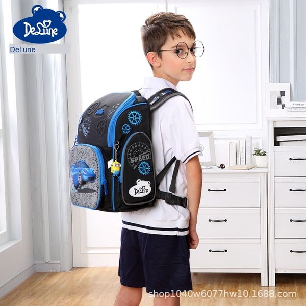 

russian primary school schoolbag delune children's spine shoulder backpack protection shoulder bag children's backpack for grade 1