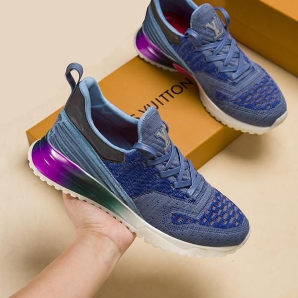 

38-45 sneaker classic mens shoes black fashion luxury designer quality fully knitted rubber brand quality comfort flats casual