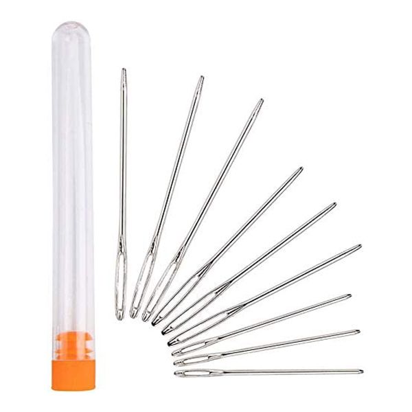 

punch needle embroidery set craft tools set with 100 colors threads for diy sewing and cross stitch project dtt88, Black