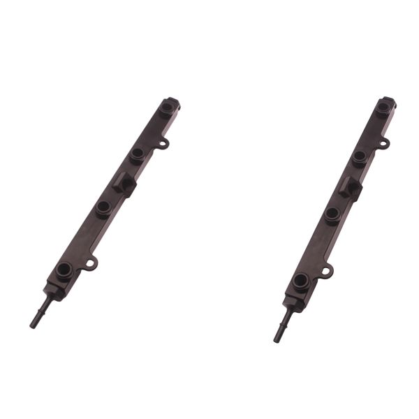 

2x aluminum fuel injector rail for honda civic rsx integra high hp engines