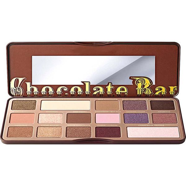 

шоколад бар макияж глаз 18 цвет natural matte тени для век коллекция eyeshadow palette 18 х 0,85 г