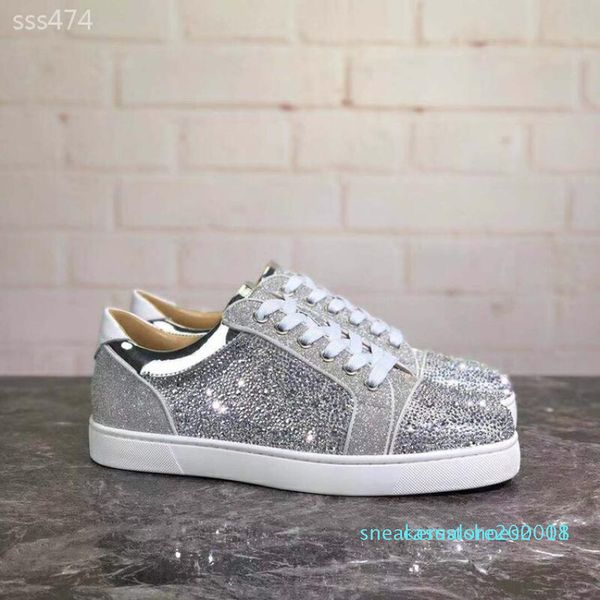 

mens красного низа скейт обувь шипованных шипы bottom квартира daily повседневного скейтбординг кроссовки high grade тройных черные кроссовк, Black