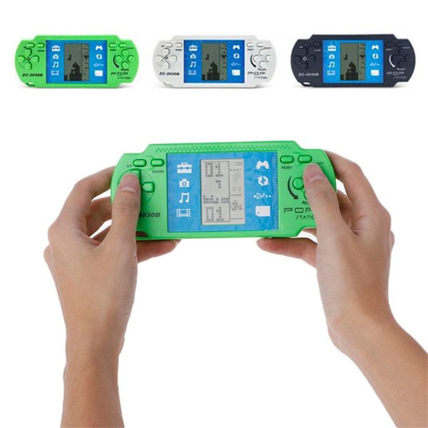 

портативный классический tetris видеоигре детский psp handheld game развивающие игрушки для детей консоли для взрослых разведки игрушки пода