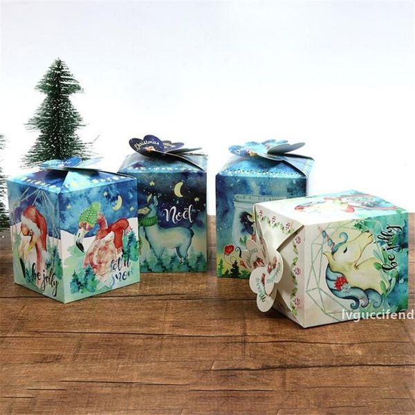 

40pcs/lot boxes for party favors new year christmas birthday party decorations kids wedding decoration packaging candy box cake