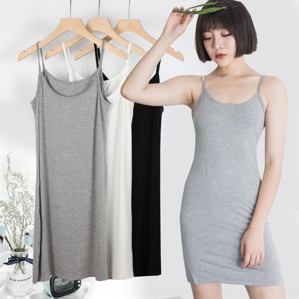 

средней длиной приталенной сексуальной основы летних модальных женщин с тонкой жилет подвески подвески юбкой ремнем жилета юбки, White