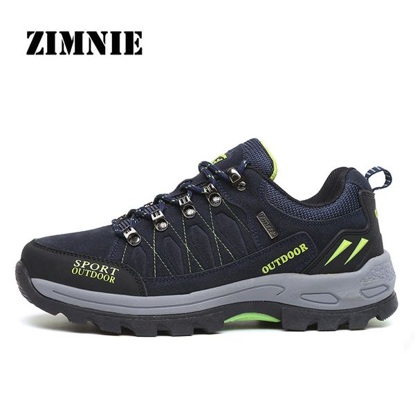 

zimnie men hiking shoes land shoes outdoor trekking footwear breathable climb mountain lace-up tactical boots light hiking shoe