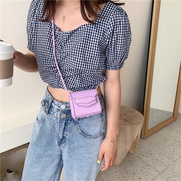 

супер мини крокодил pattern crossbody сумки для женщин 2020 плеча сумки lady travel cross body bag кошельки