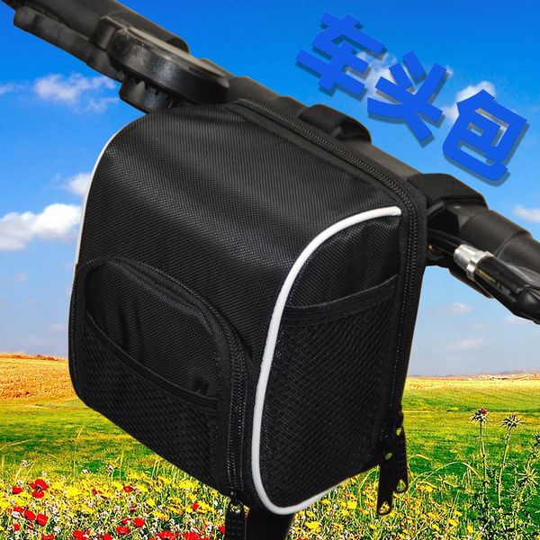 

skateboard bicycle bicycle head folding handlebar balance car dragon head bag cycling bag