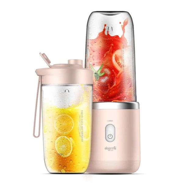 DEERMA DEM-NU05 Juicer drahtlose tragbare Frucht- und Gemüse-Multifunktions-Juicers Mini-Studentensaft-elektrischer Saft-Maschine von Xiaomi yo