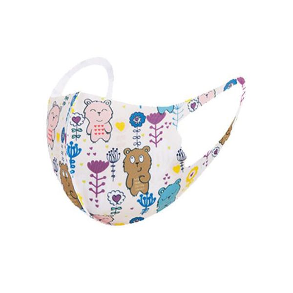 

face masks fashion kids face mask children's cartoon printed masks washable protective breathable spring summer students child face mas
