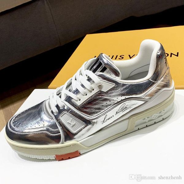 

trainer snekaer men 's shoes drop ship fashion sneakers flats platforms luxury shoes comfortable footwears vintage low casual men, Black