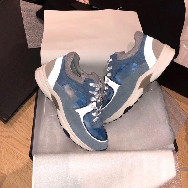 

2020 designer calfskin reflective sneaker women black platform shoes men vintage basketball sneaker real leather trainers mkj04