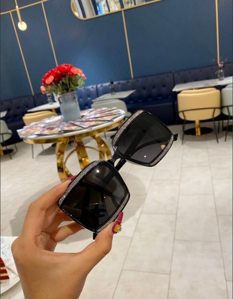

new sunglasses men designer metal vintage sunglasses fashion style square frameless uv 400 lens with original case #00, White;black