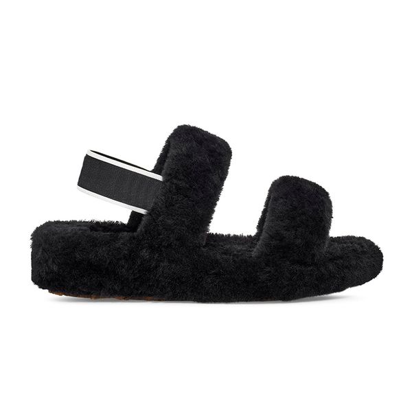 

2020 women oh yeah slide fashion slippers triple black red grey blue yellow fur slides beach l indoor womens winter sandals