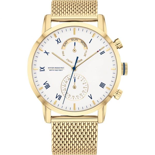 

men's watch tom1710398+1710399+1710400+1710401+1710402+1710403 leather strap quartz casual men's watch, Slivery;brown