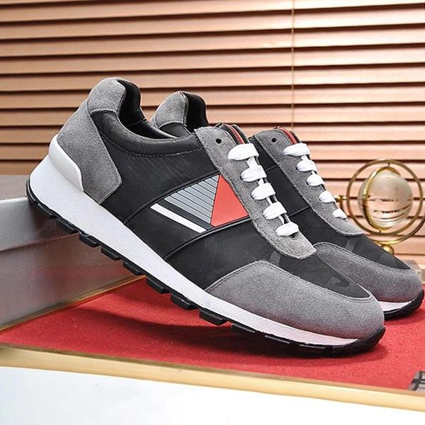 

comfortable technical fabric sneakers men 's shoes fashion classic outdoor walking shoes low men shoes sports sneakers fast delive, Black