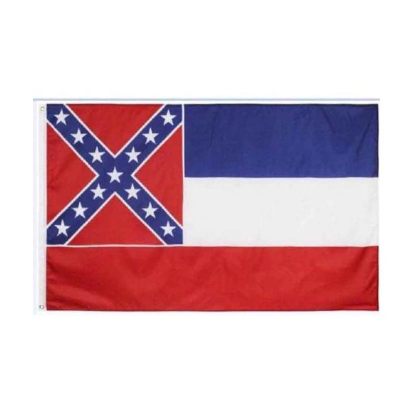 

bulk со 100% полиэстер 3х5 е миссисипи государственный флаг 3x5 foot флаг знамени