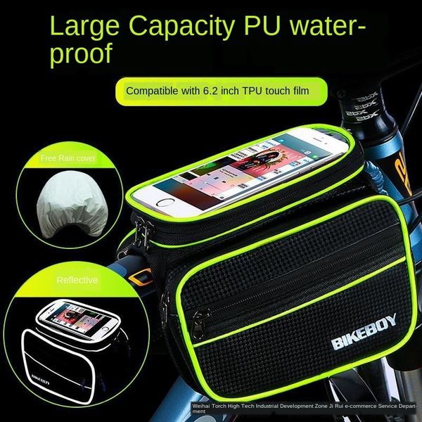 

front beam bicycle accessories bicycle mountain accessories equipment rack racing road small bag bag riding tool