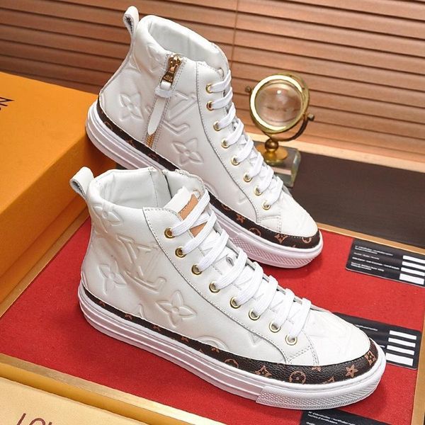 

stellar sneaker boot mens shoes zapatos de lujo para hombre comfortable fashion design type shoes plus size vintage men boots, Black