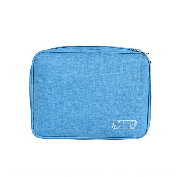 

sjmik new three-layer electronic storage cation electron electron digital electronics polyester multifunctional digital bag data cable stora