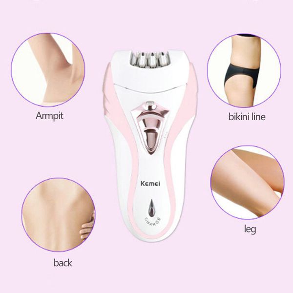 

2016 kemei km 3010 multi function electric epilator shaver with 1 host 1 european regulations 1 protective cover grinding comecase uuran