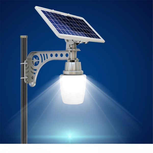 

700lm 10w solar panel solar power led street light outdoor waterproof garden path park spot light wall emergency lamp