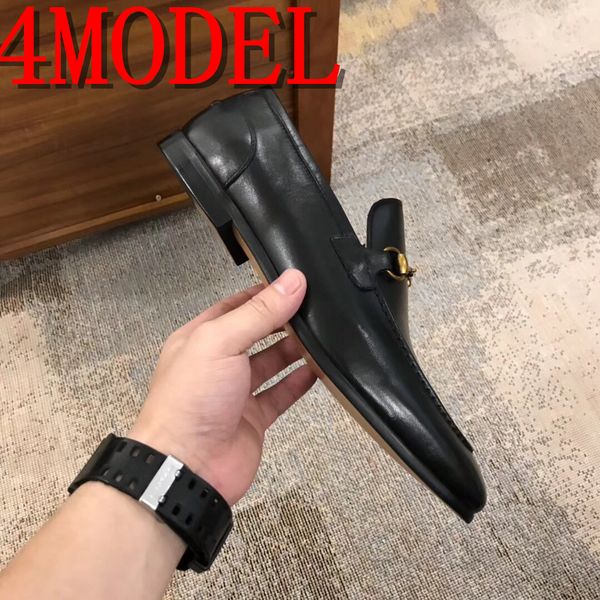 

мода кожа мђжинђ бизне плае обђв Ѭоконе мђжин мокаин pointy еѬна обђв, Black