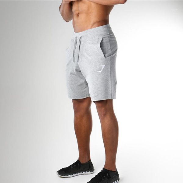 

fashion gyms shorts for men fitness tights crossfit underpants elastic waist outwear male sweatpants workout shorts wicking1, White;black