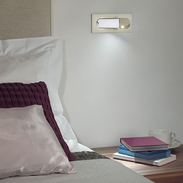 

wall lamp bedroom embedded indoor led light bedside reading folding recessed el cafe angle adjustable lighting