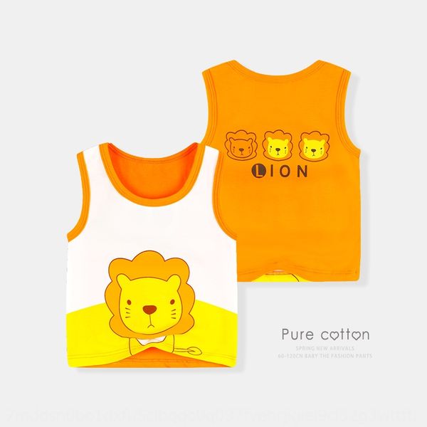 

baby sportswear vest pure cotton sleeveless pure cotton thin men's and women's baby's summer clothes sweatshirt small vest, Blue