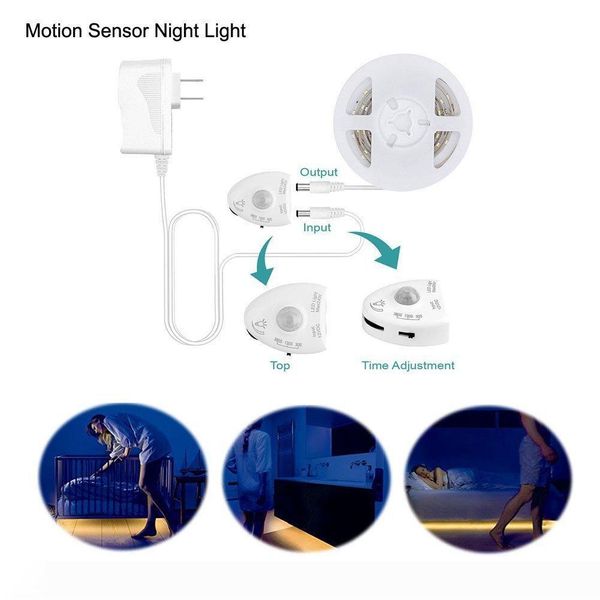 

led sensor lights with smart body sensor cabinet bed lights sensor lights